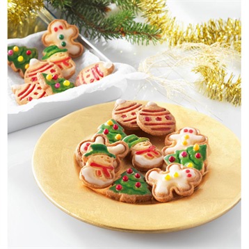 découpoirs à ressort pour biscuits de Noël