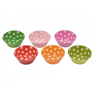 Ensemble Bols Lave-vaisselle Bol à Pois Molecuisine - Lot De 6 Bols Céramique Multicolores 600 Ml Bols Déjeuner Céramique Ensemble Bols Lave-vaisselle Bol à Pois Molecuisine - Lot De 6 Bols Céramique Multicolores 600 Ml Bols Déjeuner Céramique